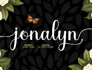 Jonalyn Script font