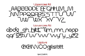 Nikoovers font