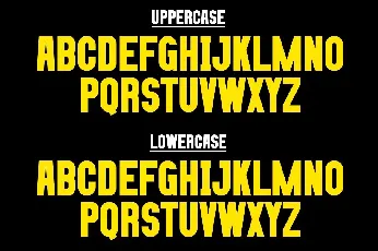 Los Various font