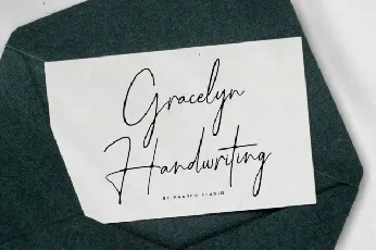 Gracelyn Handwriting font