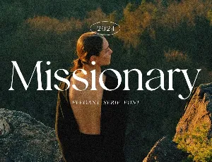 Missionary font