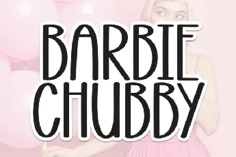 Barbie Chubby Display font