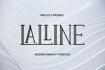 Lalline font