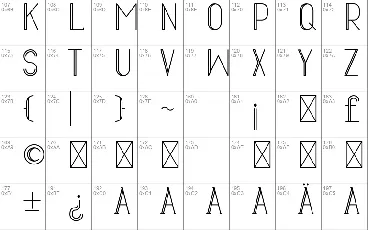 Lalline font