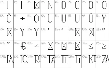 Lalline font