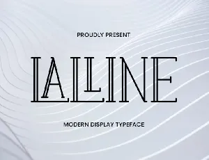 Lalline font