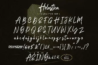 Holastica font