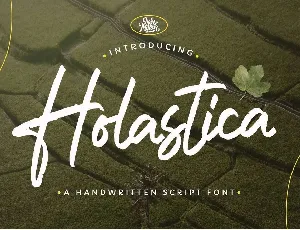 Holastica font