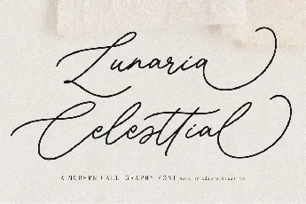 Lunaria Celesttial font