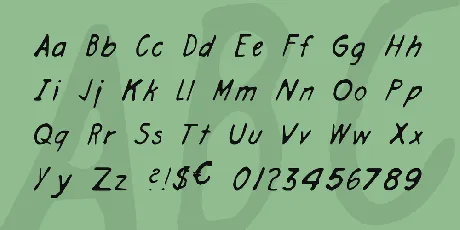 Engineer Hand font