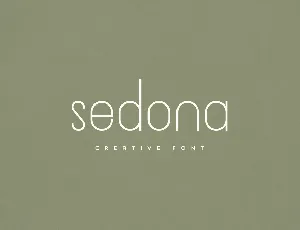 Sedona font