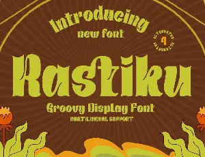 Rastiku font