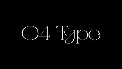 C4 Type font