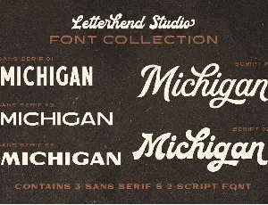 Michigan Bold Script Regular