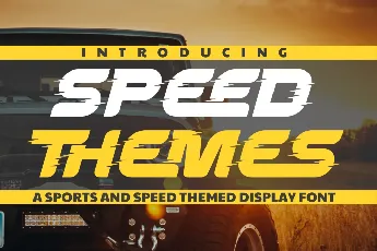 Speed Themes Demo font