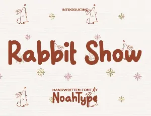 RabbitShowDemo font