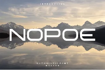 Nopoe font