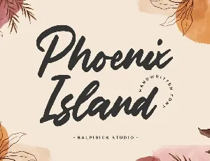 Phoenix Island font