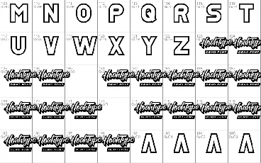 SkyMid Demo font