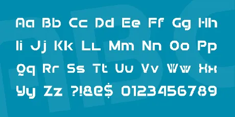 Double Force 7 font