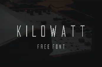 Kilowatt font