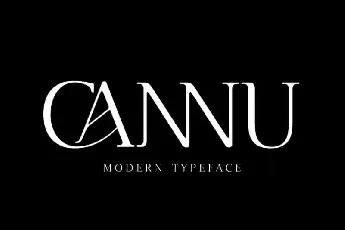 Cannu Serif font