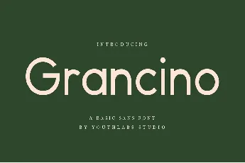 Grancino font