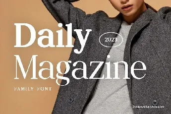 Daily Magazine Family font