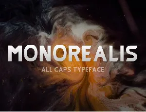 Monorealis Sans Serif Typeface font