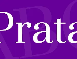 Prata font