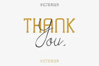 VICTORISA DEMO font