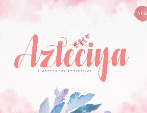 Azteciya font