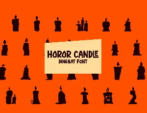 Horror Candle font