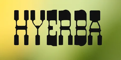 HYERBA font