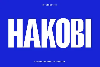 Hakobi font