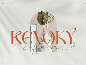 Kenoky Coffekan Duo font