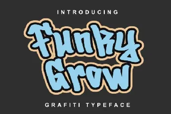 Funky Grow font