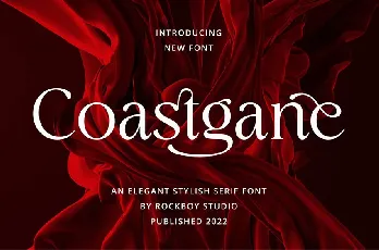 Coastgane font