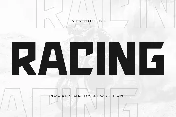 Racing font