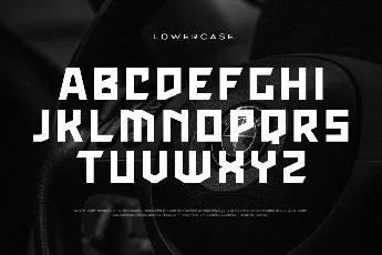 Racing font