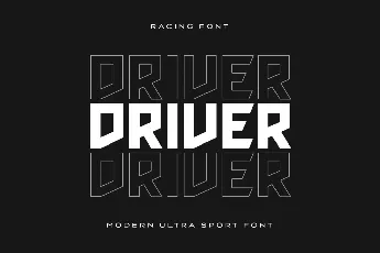 Racing font