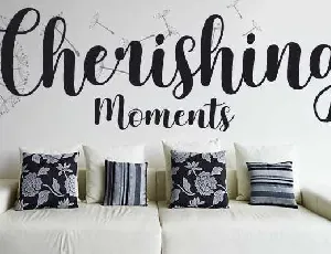 Cherishing Moments Free Download font