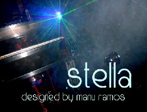 Stella font