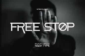 Free Stop Demo font