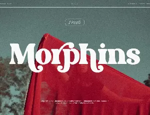 Morphins Demo font