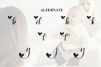 Baby Family Script font