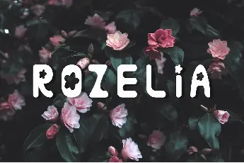 Rozelia - Demo font