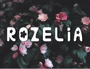 Rozelia - Demo font