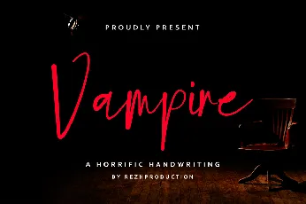 Vampire font