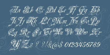 Neue Zier Schrift font